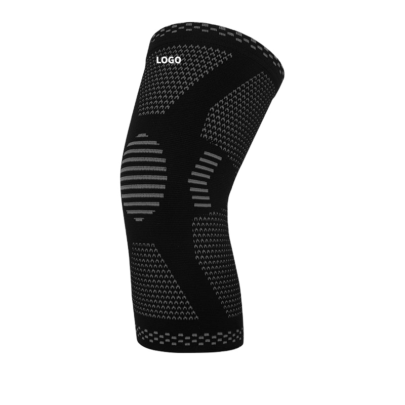 Elastic Sport Protect Knee Sleeves Knee Brace Compression High Elastic Knee Support Sleeve For Running Cycling Basketball 