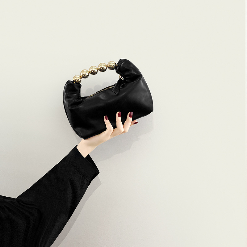 Senior Texture Small Bag Female Summer 2024 New Fashion Ladies Crossbody Pearl Hand 