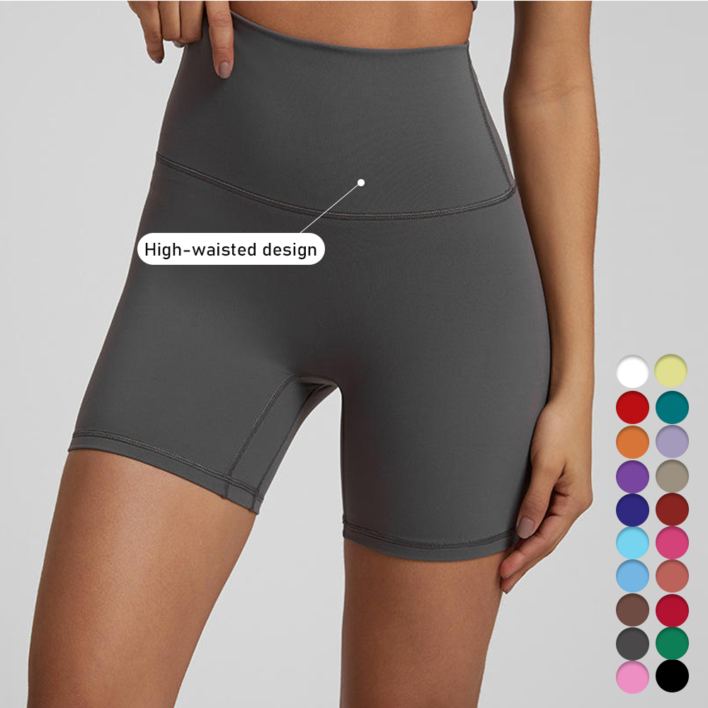 Custom Logo Seamless Gym Running Ribbed Shorts Women Sexy Club Printed Spandex Yoga Shorts Clothing Shorts 
