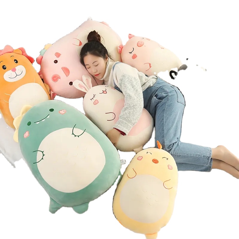 Squish Pillow Plush Toy Stuffed Animal Kawaii Soft Big Pillow Cushion Valentine&#39;s Gift For Girls 