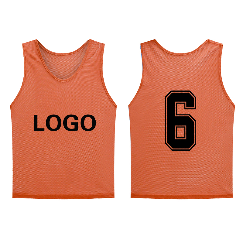 Soccer Training Mesh Vests Bibs Vest For Footballers Mesh Soccer Training Sports Vest American Football Training Bibs 