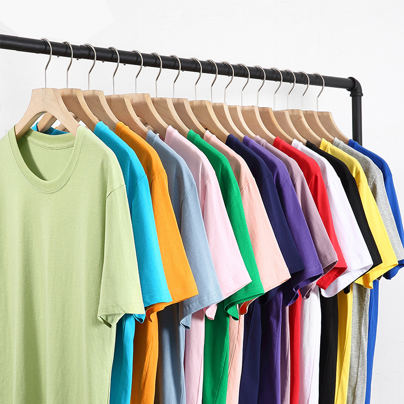 Custom Men High Quality 100% Heavy Weight Pima Organic Bamboo Cotton Oversized Plain Black Printed Blank Logo Bulk White Tshirt 