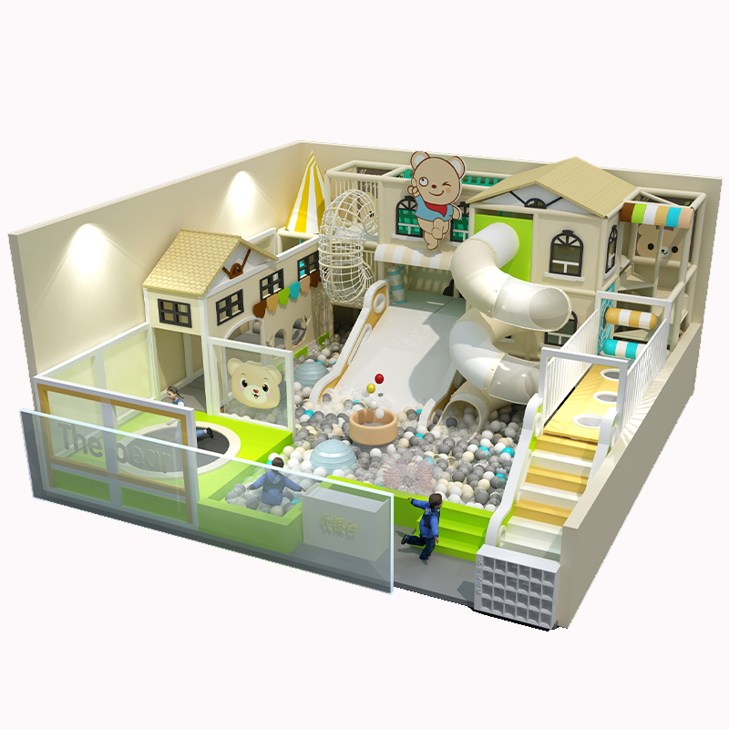 Children&#39;s&#39; Kids&#39; Favorite Soft Play House Restaurant Colorful Commercial Indoor Playground 