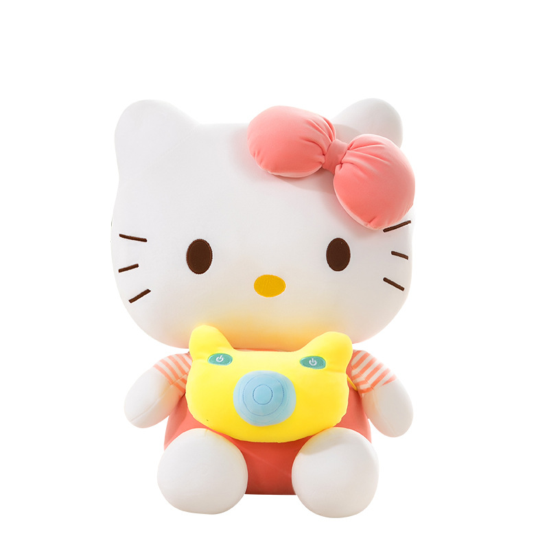 Plush Toy Kt Cat Doll Kitty Plush Doll Play Children Sleeping Pillow Rag Doll 