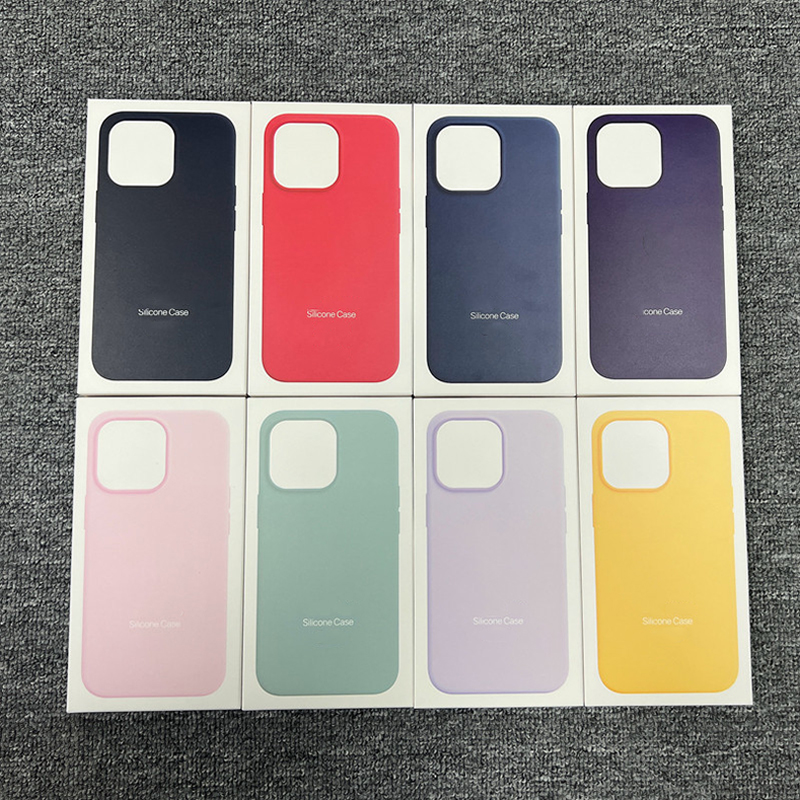 1:1 Original Pop Up Animation Liquid Silicone Phone Cases For Iphone 14 15 Pro Max 12 13 16 Pro Magnetic Case 