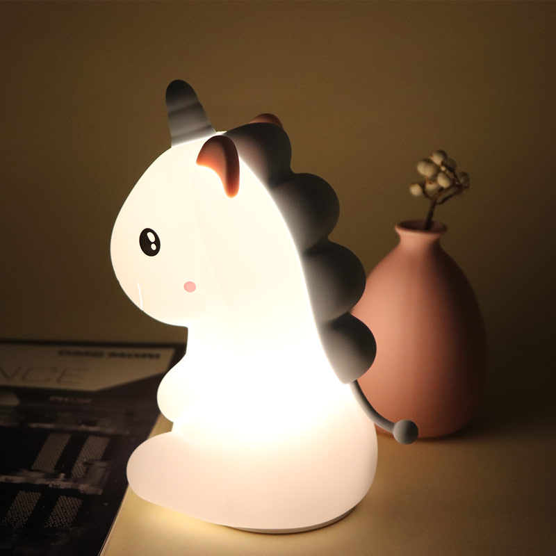 Special Gift Usb Charger Rechargeable Color Changing Led Night Light Soft Waterproof Silicone Night Light Time Kid 