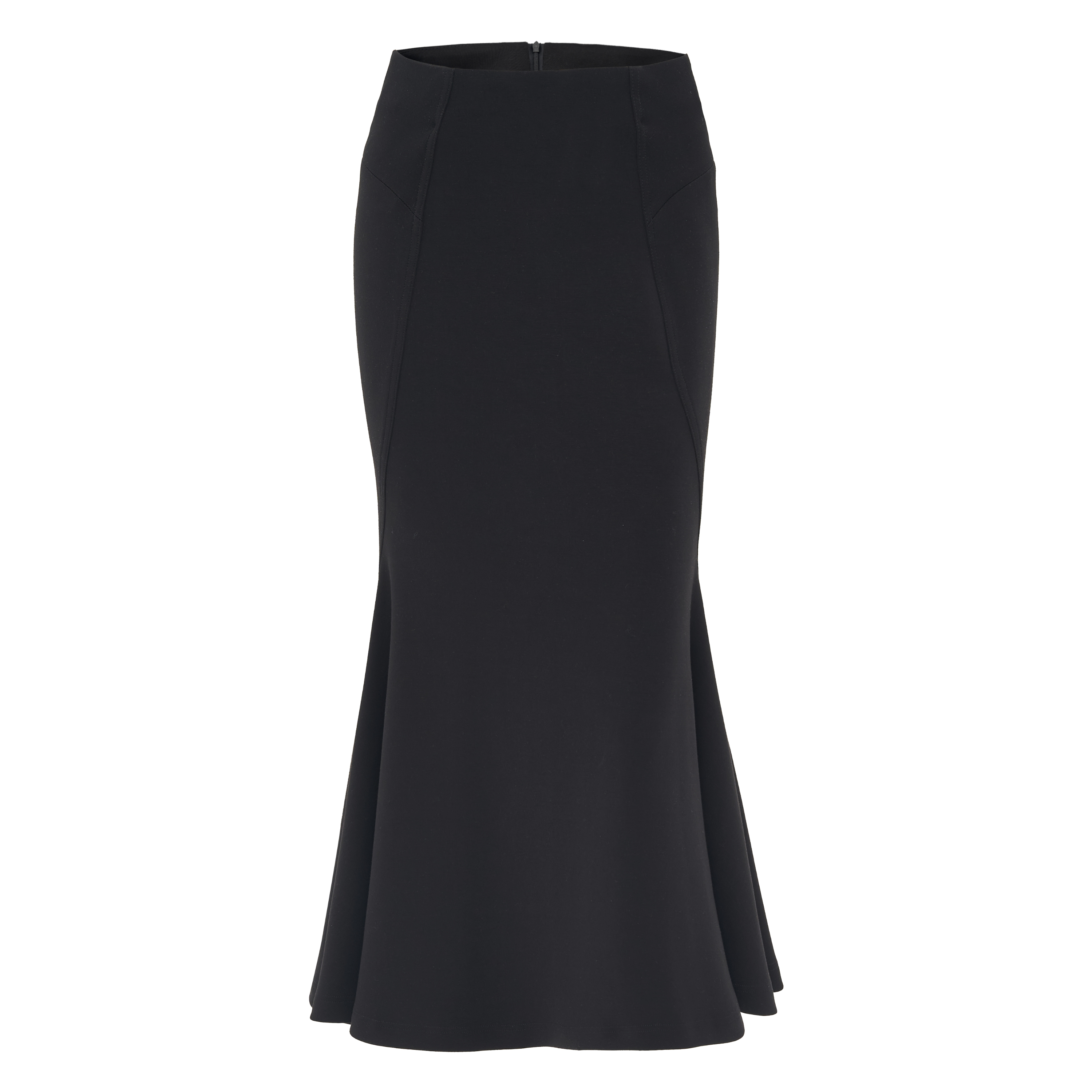 Full Skirts Draping Fish Tail Skirt Custom Logo Clothing 2024 Fashion Femme Casual Maxi French Satin Women Custom Long Black 