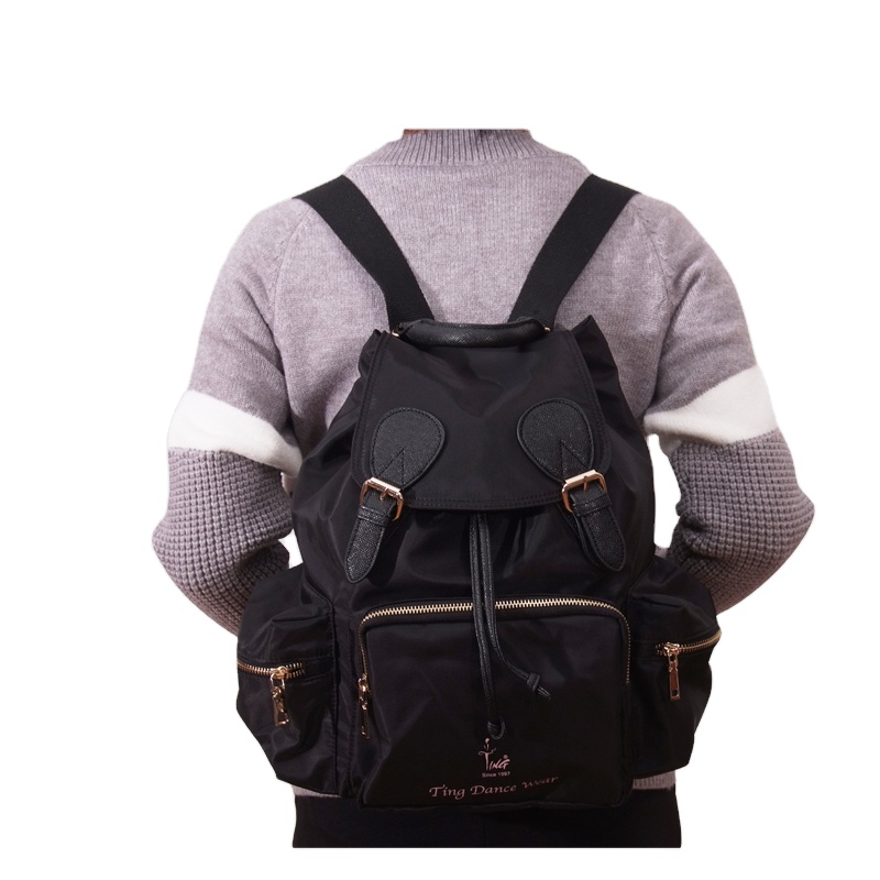 Ladies Dance Bag Adult Fitness Yoga Backpack Drawstring Dance Accessories Dancing Trendy Bag Canvas Backpack Waterproof 