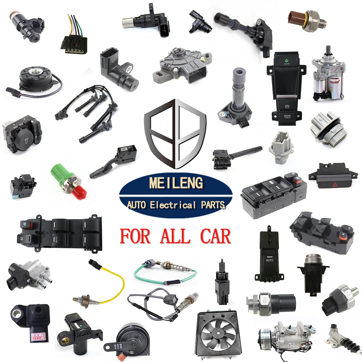 Other Auto Electrical System For Honda Auto Sensor Fuel Injecto Power Window Switch Ignition Coil Car Air Compressor Spare Parts 