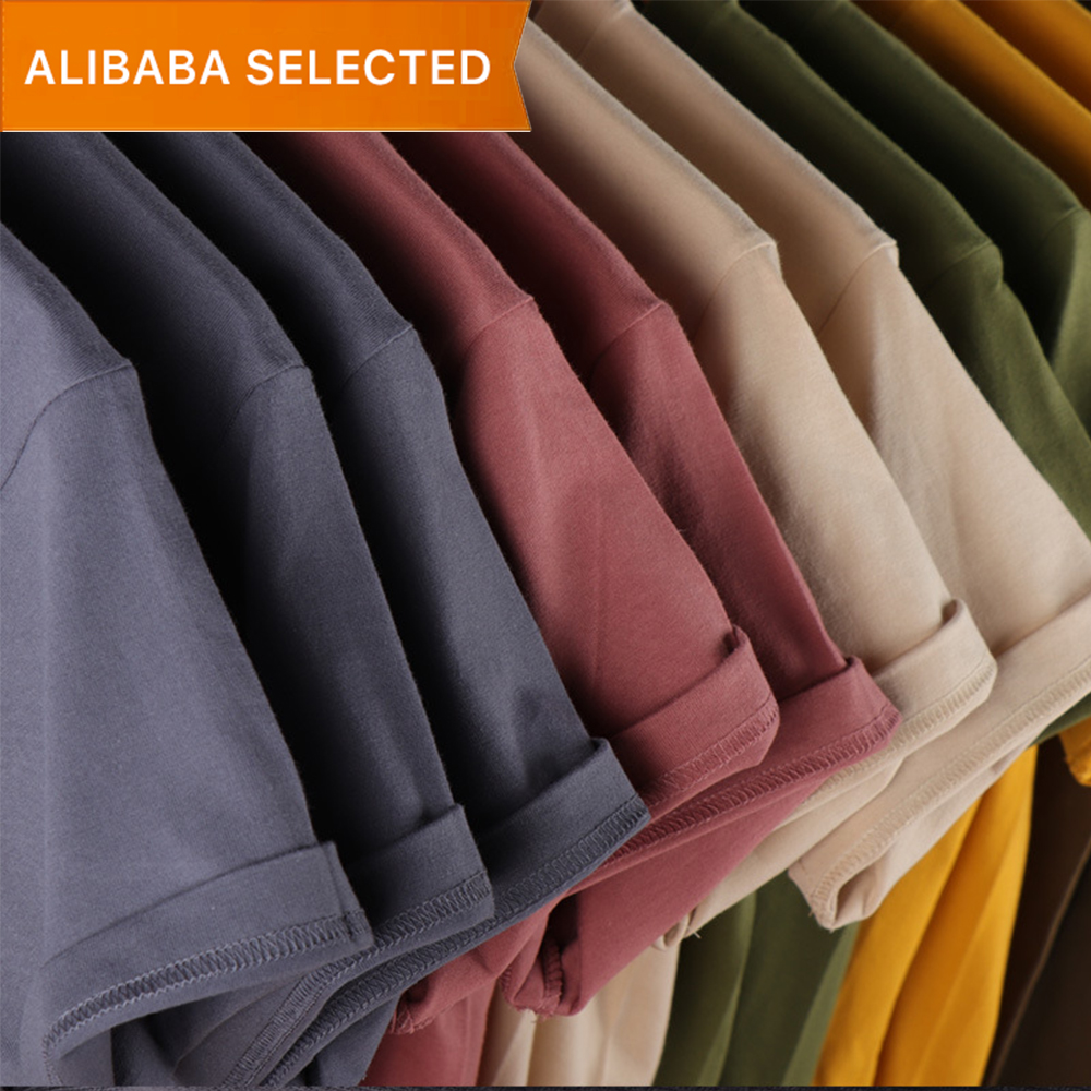 Mt2006 T Shirt Manufacturer Custom High Quality 100% Cotton Plain T Shirt For Men Blank Plus Size Men&#39;s T-shirts 