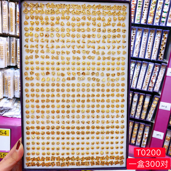 212 Xuping Fashion 24k Gold Plated,Wholesale Dubai Gold Stud Earrings Jewelry 