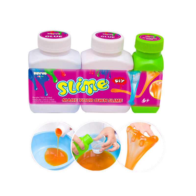 2022 Diy Slime Kit Toys For Kids Crystal Mud Play Dough Slime Toy Kit For Boys Girs New Magic Toys Making Kit Factory 