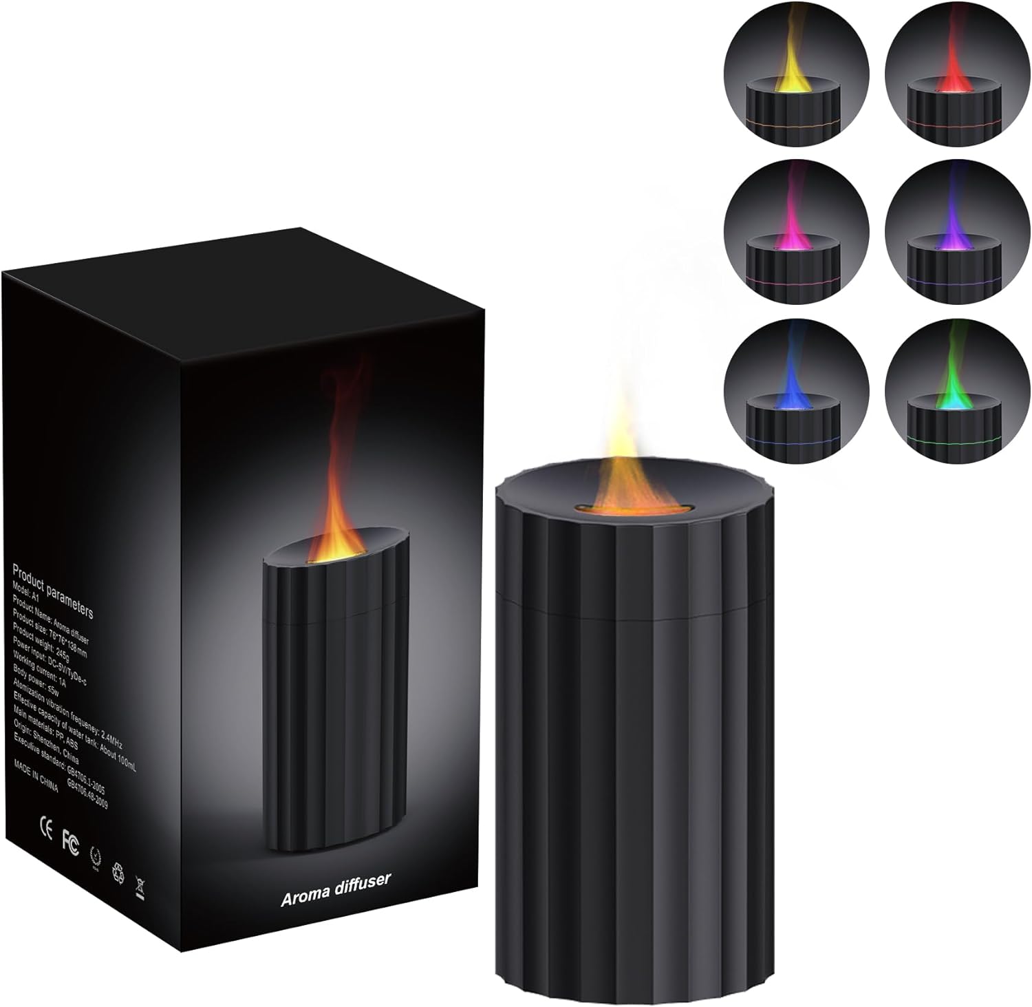 Home Decoration Appliances Electric Ultrasonic Smart Essential Oil Aroma Diffusers 100ml For Home Office 