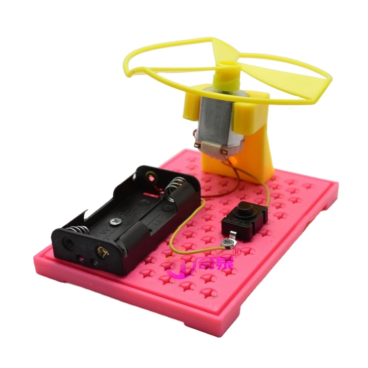 Stem-qiquan Science Education Experimental Model Equipment Diy Children&#39;s Educational Toys - Flying Flying Saucer 