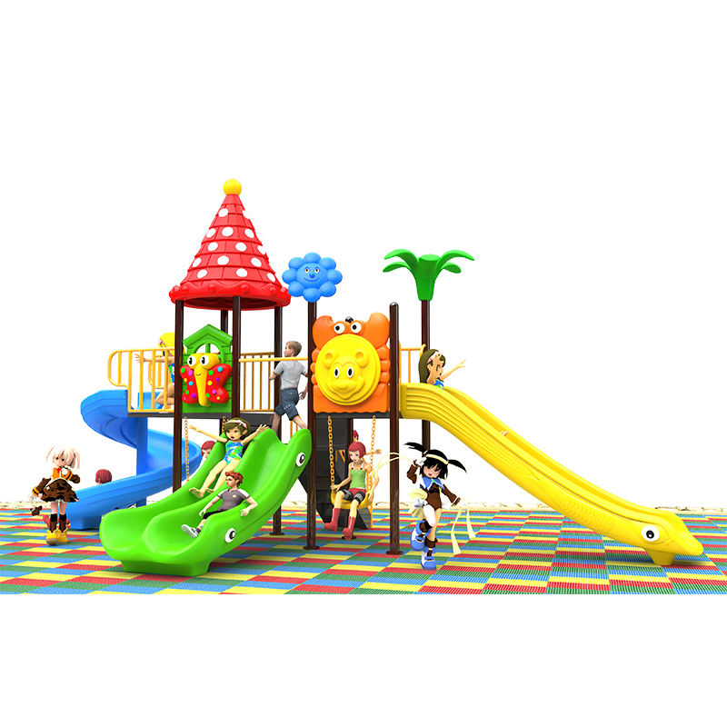 Wholesale Soft Play Slide Equipment Children Toys For Kids Playground Small Indoor Playground Plastic Playground Colorful 
