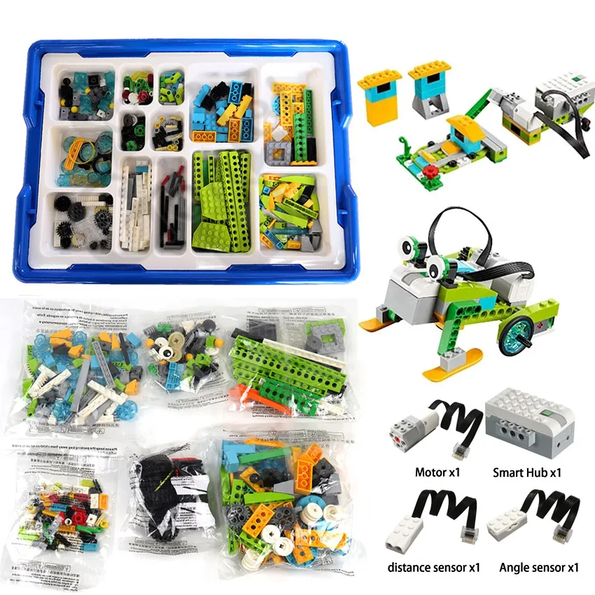 High-tech Wedo 2.0 Robotics Construction 280pcs/set Building Blocks Educational Diy Toys 