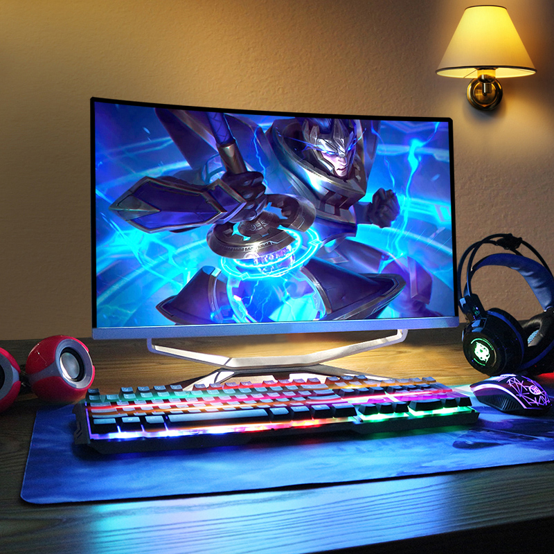 Gaming Desktop Computer Cpu Core I9 Pc Gaming I7 16 Gb Ram 1tb Curved All In One Computer 27 Inch 