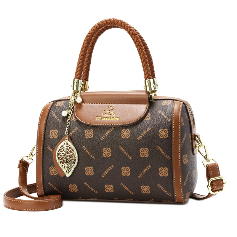 China Export Bag New Boston Bag Fashion Large Capacity Shoulder Messenger Handbag For Women 