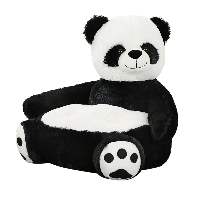 Hot Selling Panda Sofa Plush Toy Lazy Cute Duck Unicorn Kids Sofa Seat Plush Stuffed Animal Toys 