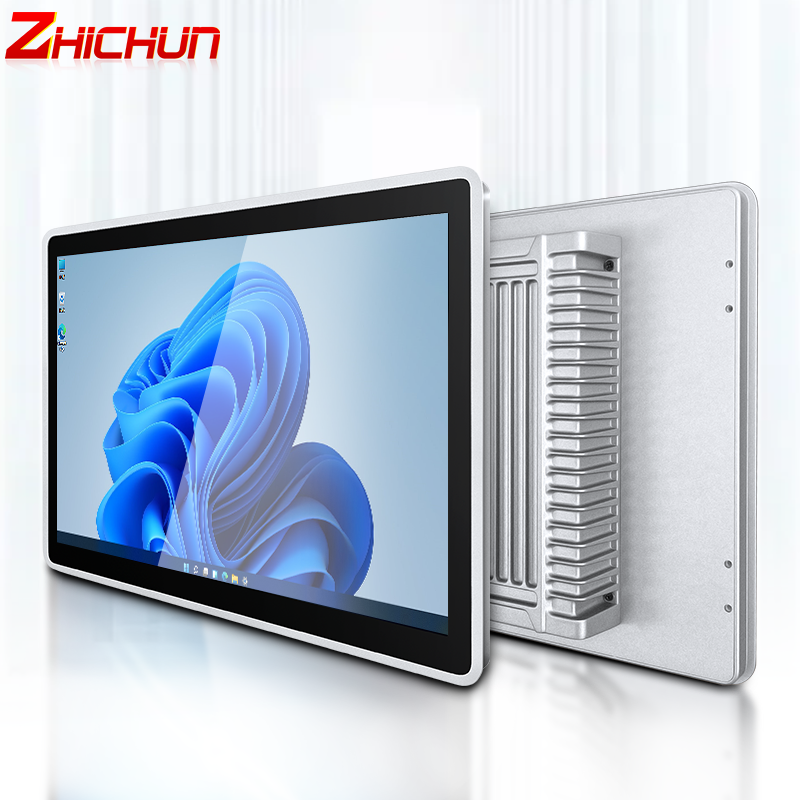 Zhichun Ipc Touch Computer Aluminum Case High Definition Android Os Rk3288/rk3399 21.5 Inch All In One Capacitive Touch Pc 