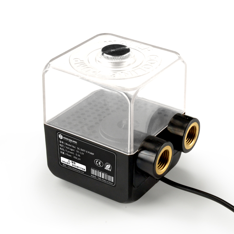 5v360t Cooling Pump And Abs Reservoir 400l Large Flow 1/4thread Interface No Bubbles Computer Liquid Cooling System Accessories 