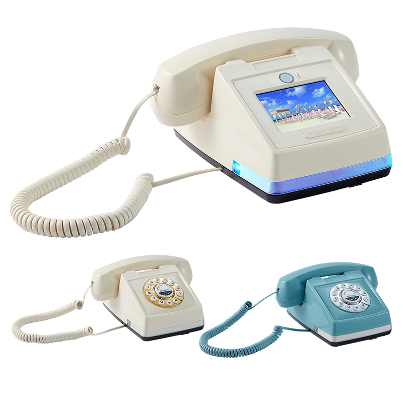 Customized Audio Voice Guest Book Wedding Phone Birthday Party Ceremony Reception Welcome Audio Guestbook Vintage Antique Phone 