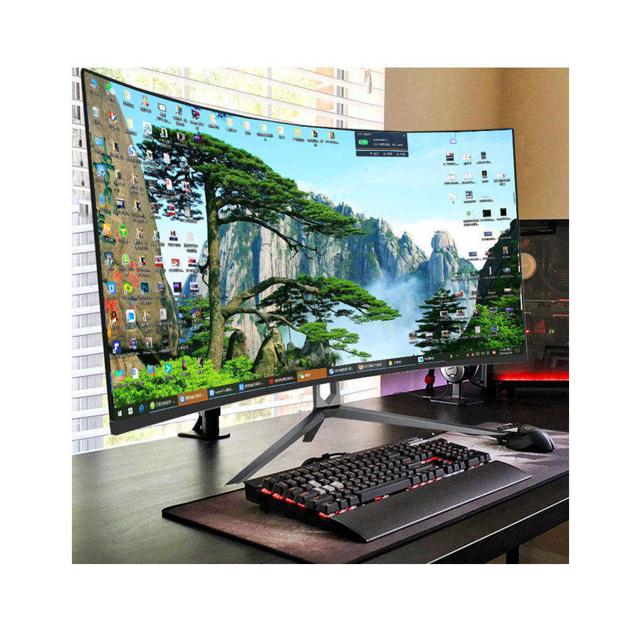 Oem 24 Inch Pc Led Gamer Display Monitors 75hz Computer Desktop Gaming 1k Lcd Monitor 