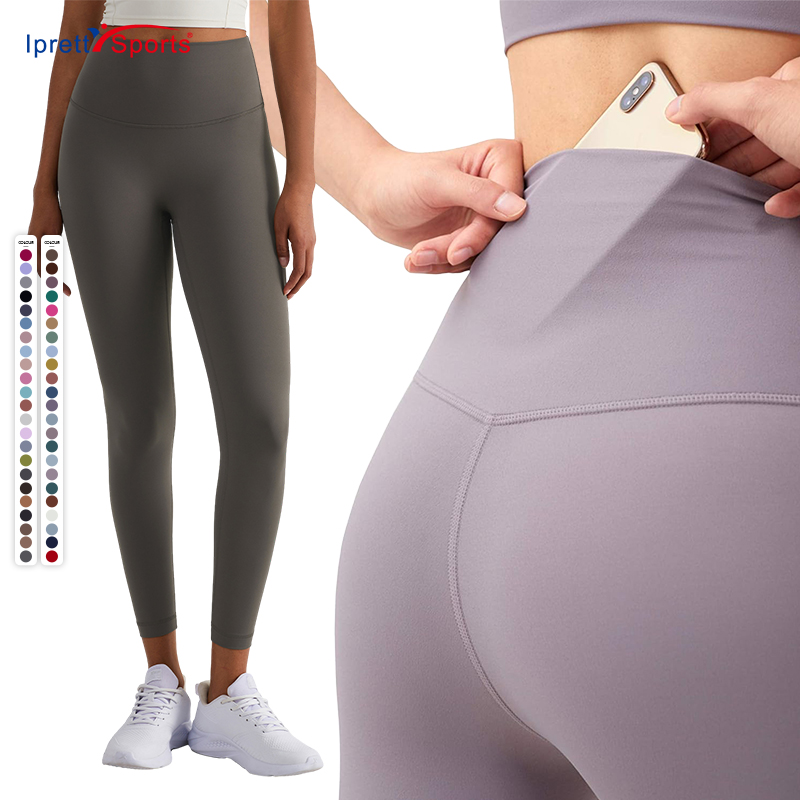 Trendy Full Length Gym Pants For Women&#39;s Sport Leggings Woman Versatile Legging Pants High-waisted Legging For Women Clothings 