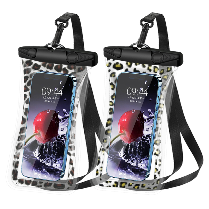 Wholesale Customized 100% Floating Waterproof Phone Pouch Mobile Phone Bag For Swimming Travel Surfing 